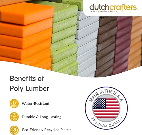 Miniatura 6 de DutchCrafters Comedero grande de plástico de polietileno para pájaros con doble tolva de lujo, montaje en poste, comedero para pájaros silvestres al