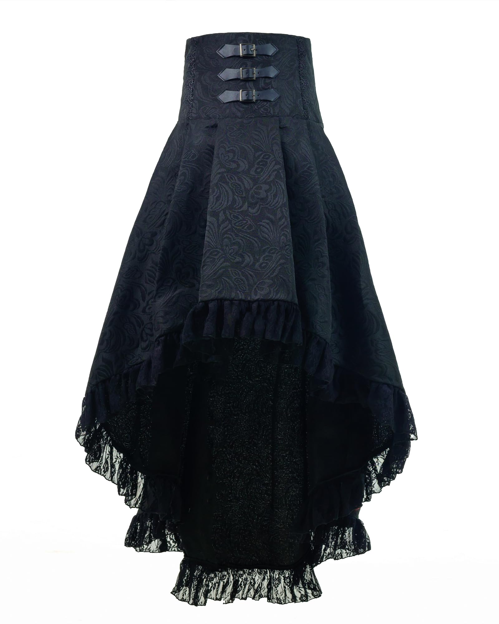 Steampunk Damen Rock Damen Knielang Gothic Rock Goth Skirt Festival Rock Piraten Rock Mittelalter Rock