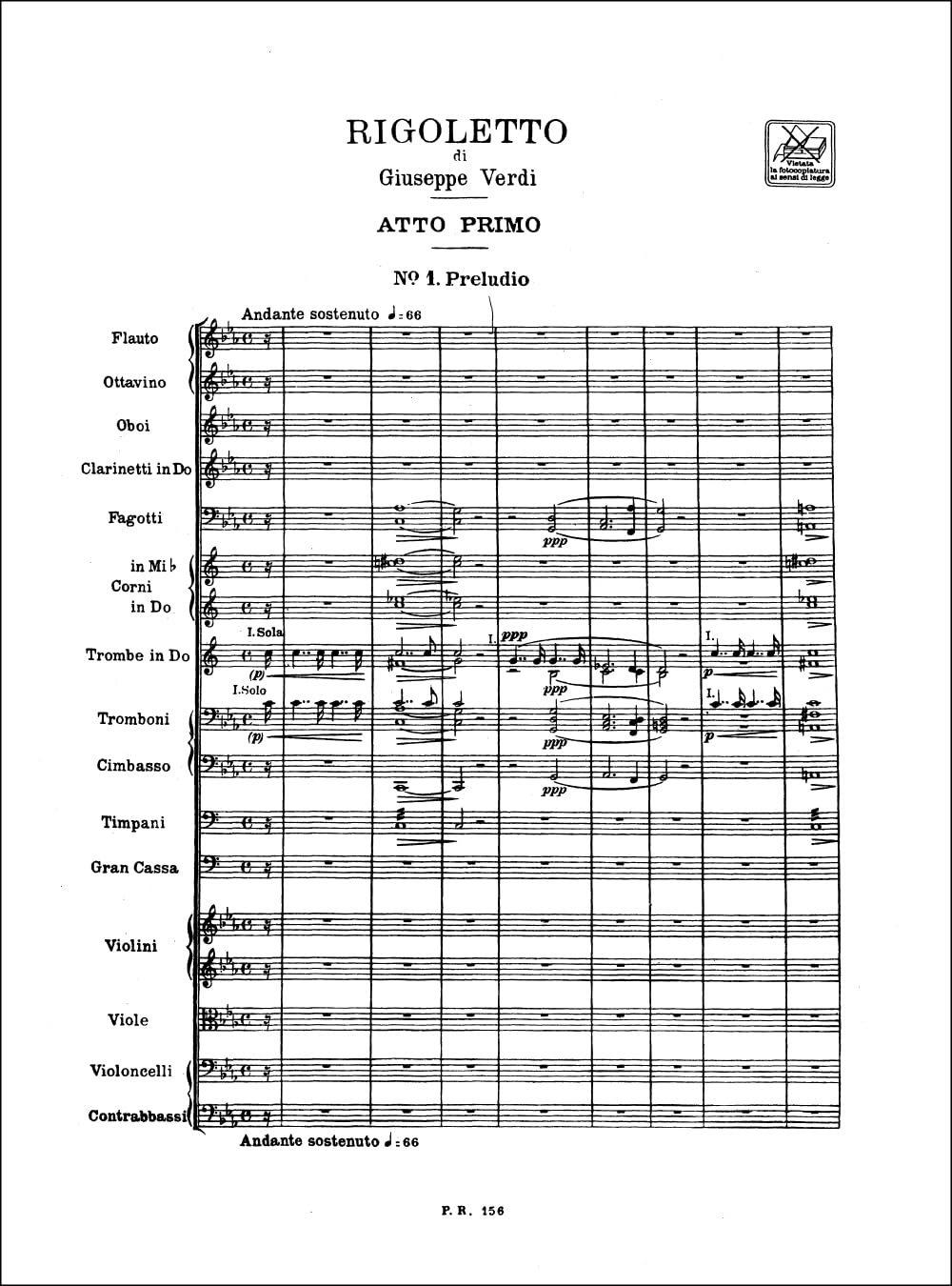 Giuseppe Verdi Rigoletto Partitura Completa | Opera Lirica Coro Orchestra Voci | Spartito Orchestrale Edizione Integrale Italiana | Risorsa Direttori Studenti Conservatorio e Musica Classica