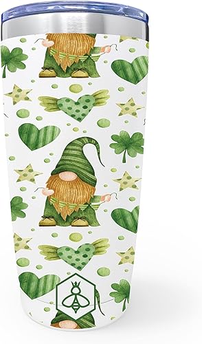 Biddlebee Taza de café de viaje con tapa deslizante taza térmica de acero inoxidable a prueba de derrames de 20 onzas para viajes diseño