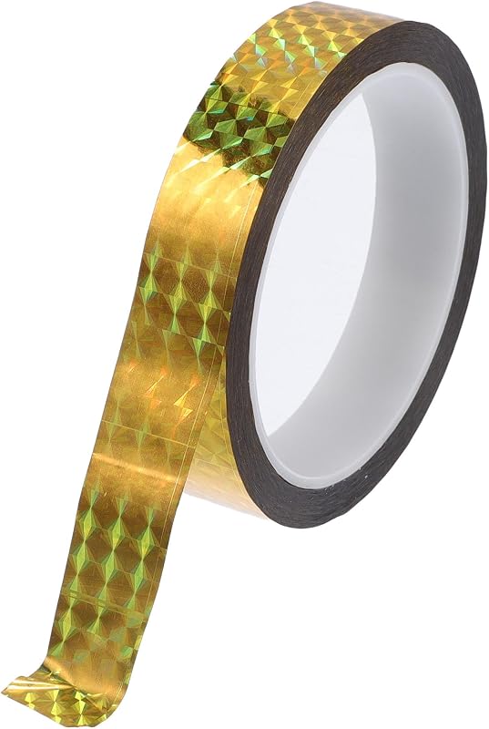 Fita pinstriping automotiva HEROFFIX Laser Gold para carros, motos e barcos – 50 m x 2 cm, 1 unidade