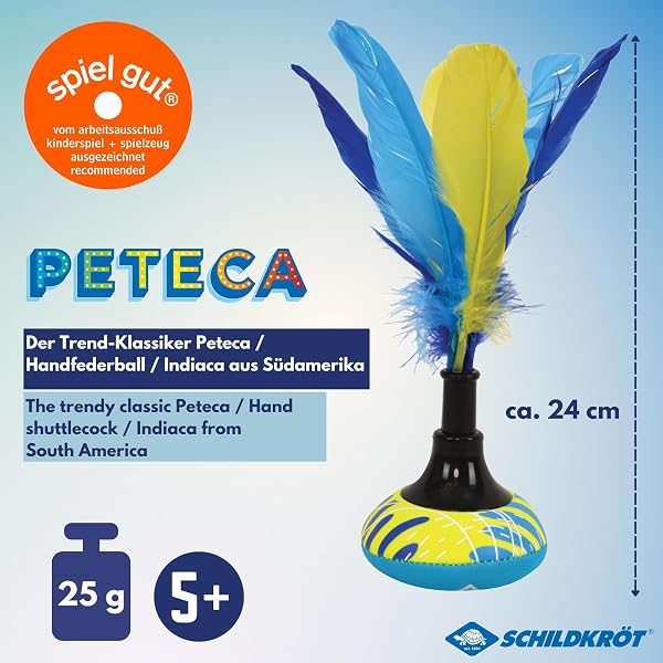 Schildkröt Neoprene Peteca | Volant de Main à Surface Souple | Volant brésilien pour Loisirs extérieurs | Idéal Enfants et Adultes - 3