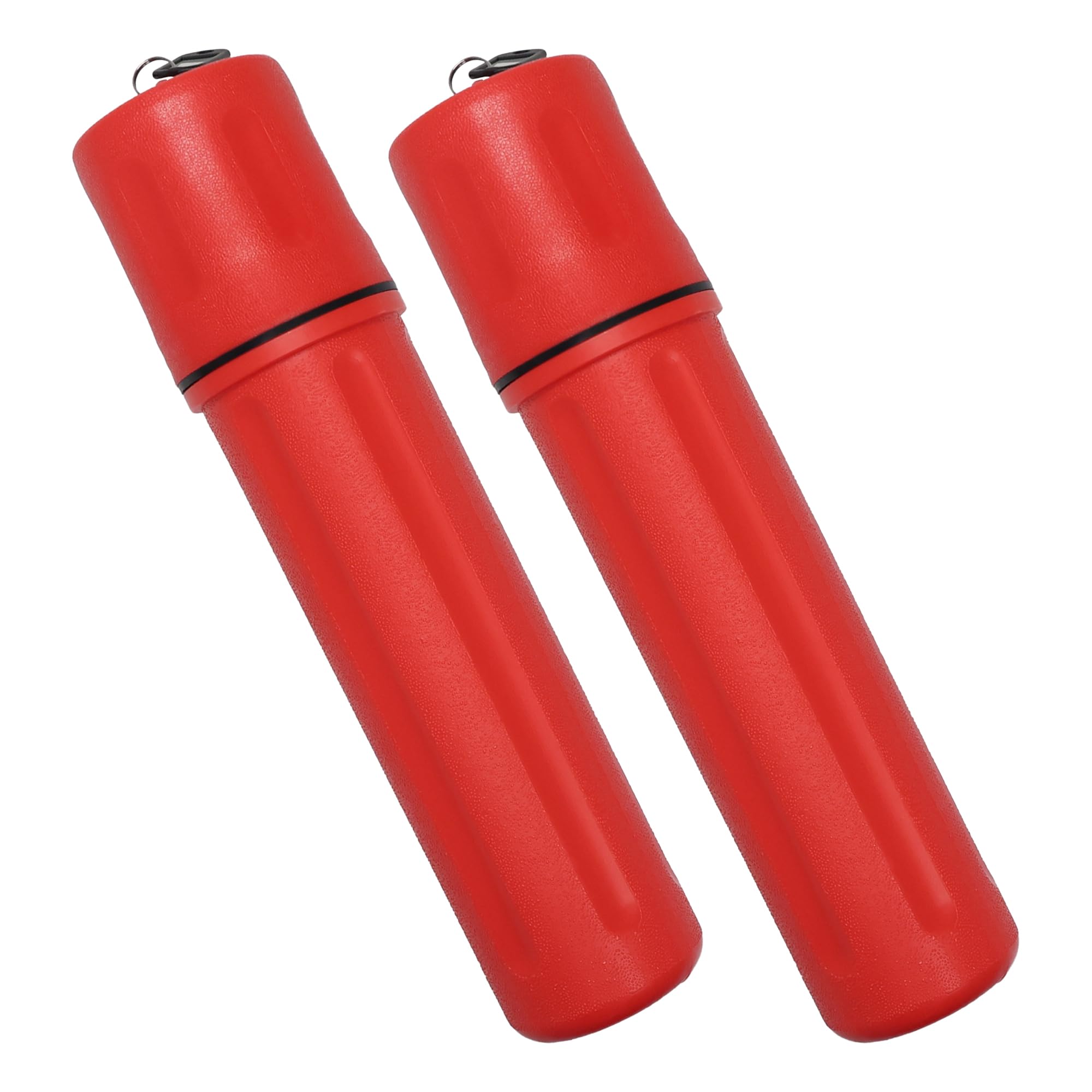Blue Demon SMAW/Stick Welding Electrode Storage Tube, 3” x 14”, waterproof, airtight, 2 Pack, Red