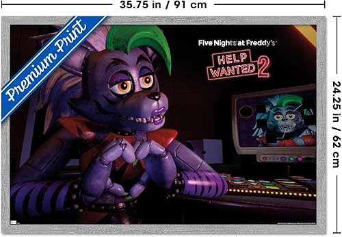 Miniatura 7 de Trends International Five Nights at Freddy's Help Wanted 2 - Póster de pared de Roxanne Wolf