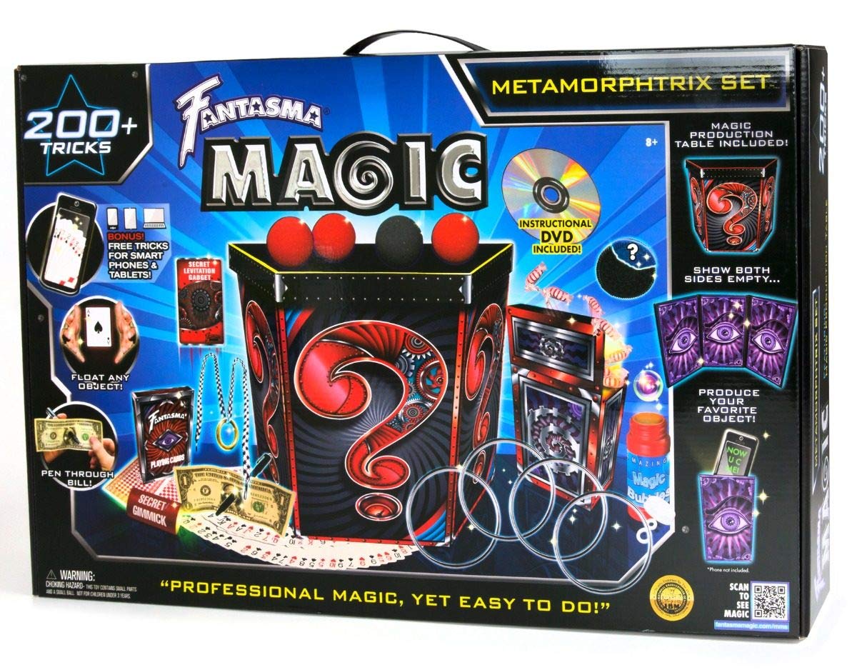 Fantasma Magic Skylighters Set with Over 15 Tricks Including Instructional DVD – Adult Size