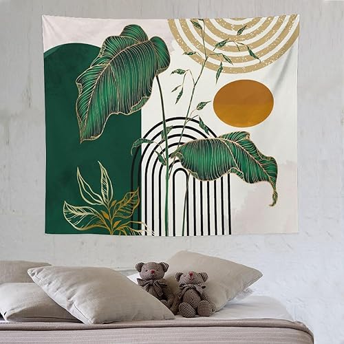 Miniatura 148 de Tapiz floral retro de los años 60 y 70, diseño hippie de primavera Groovy Flower Power Flower Boho para colgar en la pared, arte neutro para Hippie