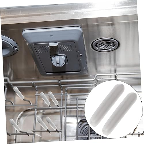 Miniatura 2 de Housoutil 100 unids tapa lavavajillas fregadero estante estante lavavajillas punta punta punta cubierta lavavajillas rack tapa tapa tapa