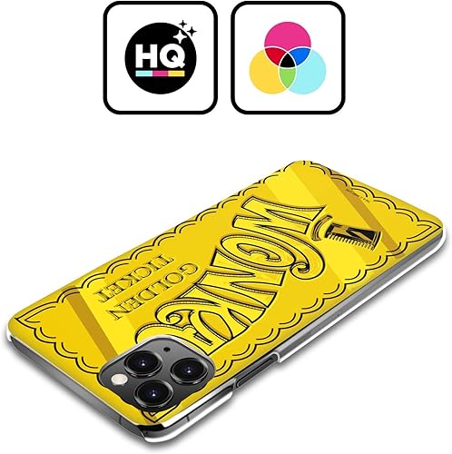 Miniatura 2 de Head Case Designs Officially Licensed Willy Wonka and The Chocolate Factory Golden Ticket Graphics Hard Back Case Compatible with Apple iPhone 15