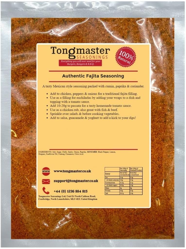 Authentic Fajita Seasoning - 100g