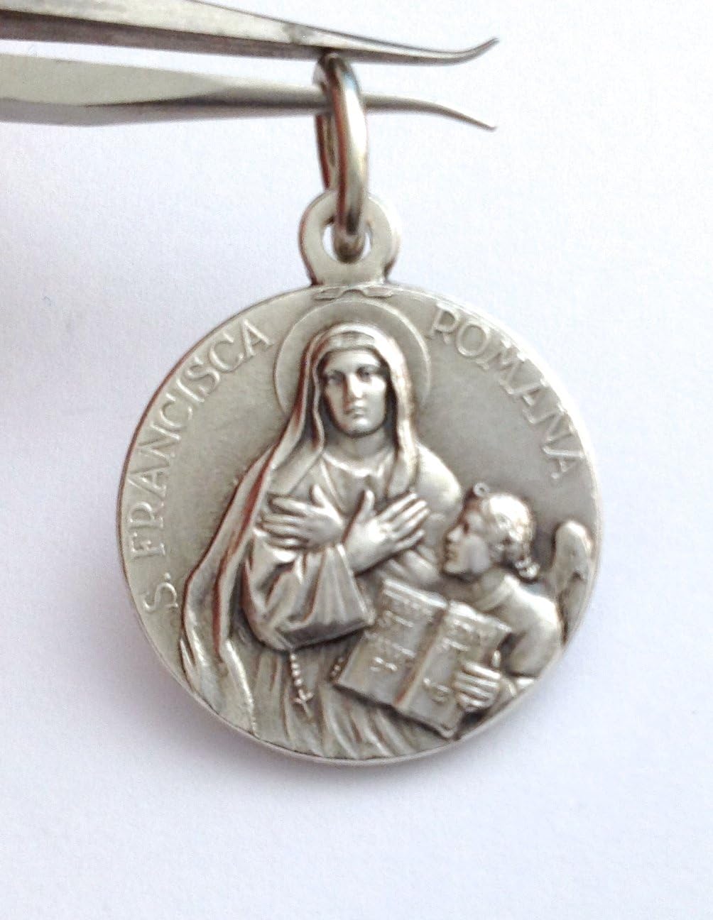 I G J Saint Francesca from Rome Medal - The Patron Saints Medals - Image 3