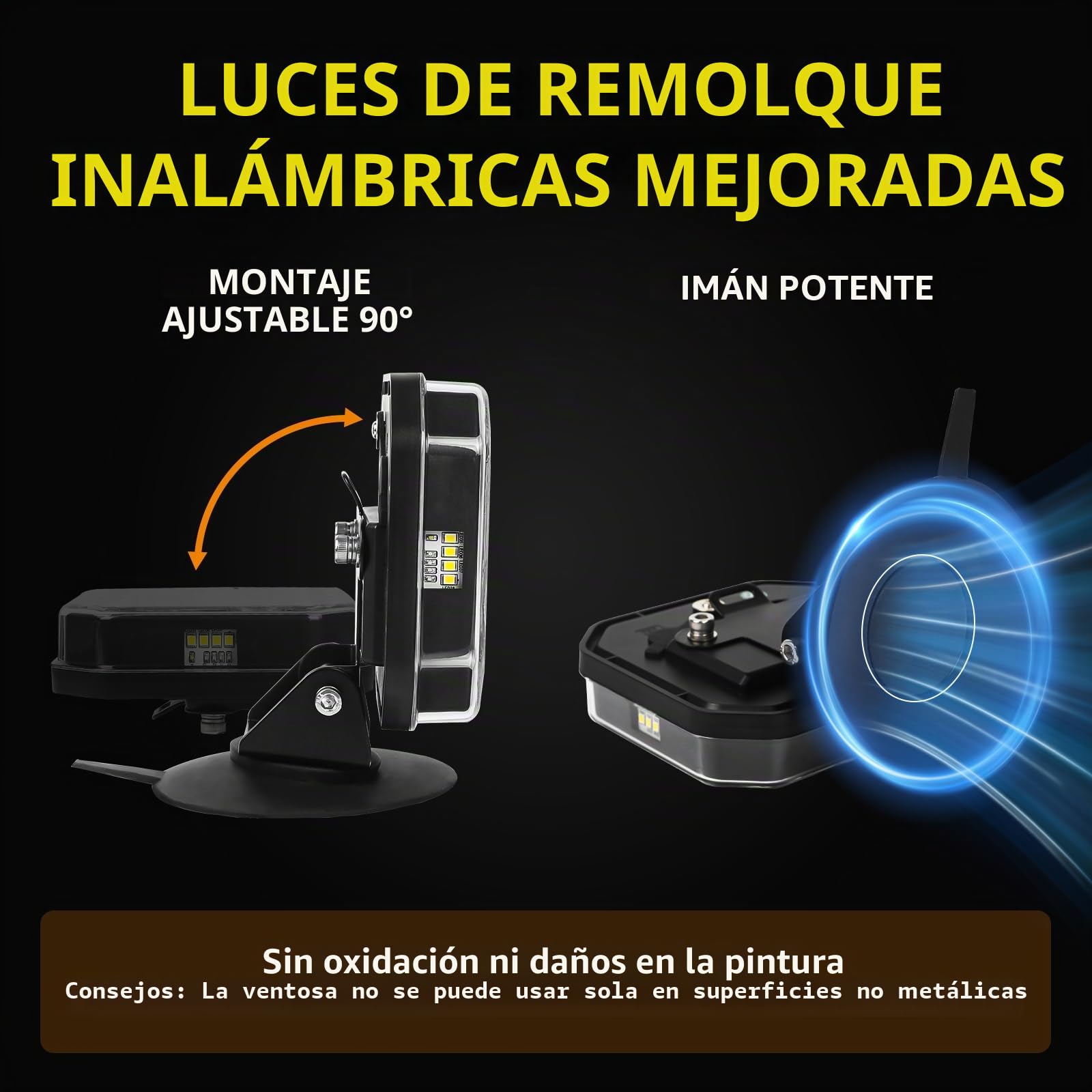 2 luces traseras para remolque (luz trasera F)