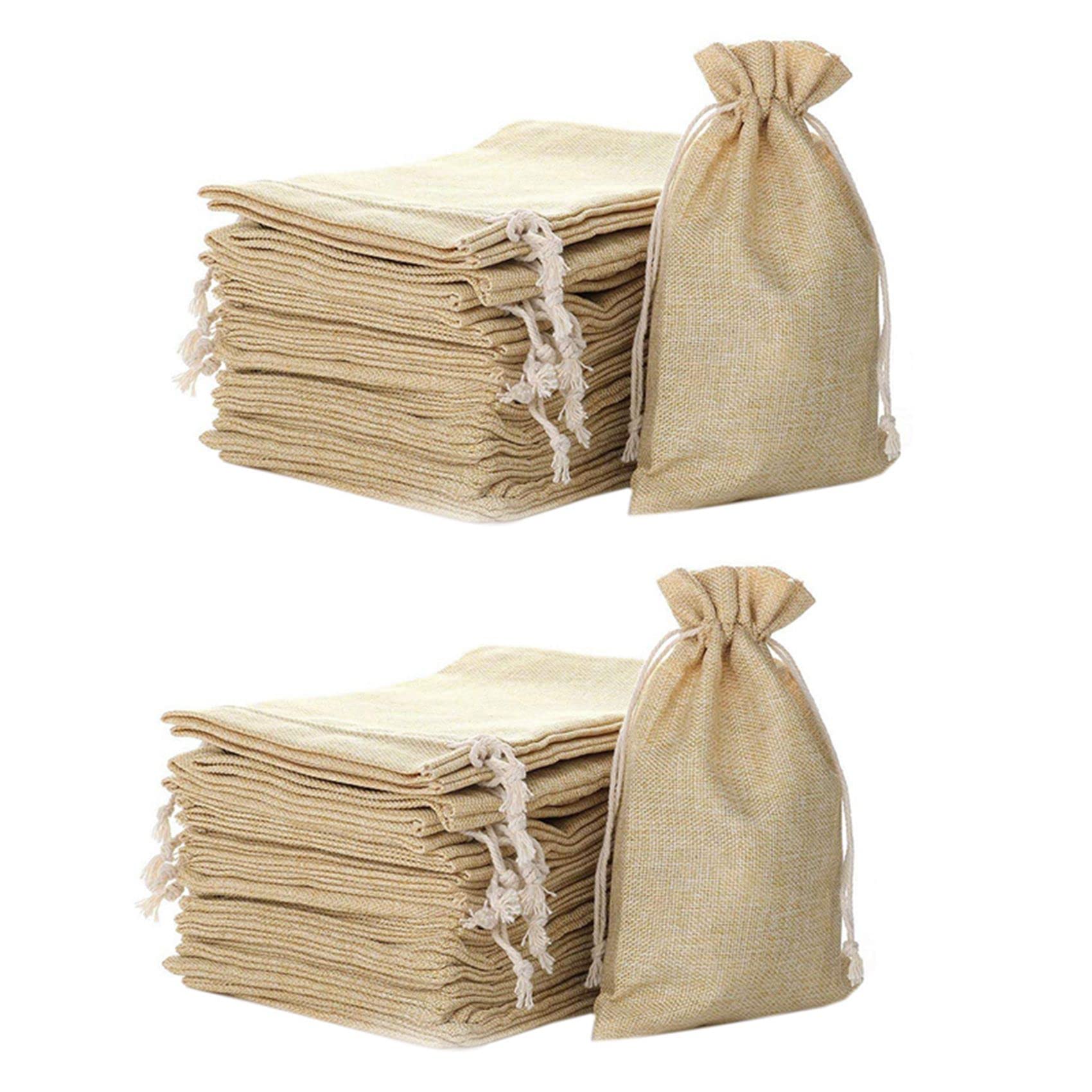 Toile de jute en lin naturel pour remplacer les emballages jetables