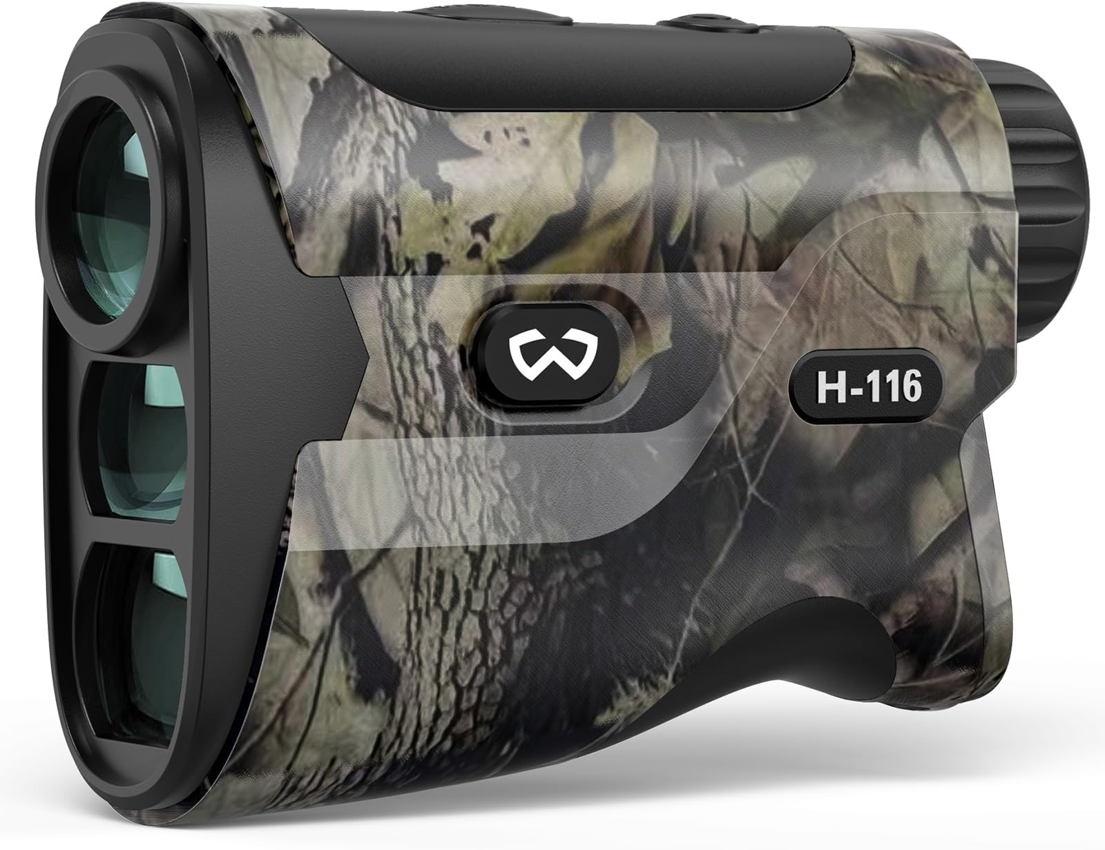 WOSPORTSHunting Rangefinder, 1200-Yard/1500-Yard Range Finder for Hunter with Distance/Angle/Speed/Scan Multi Functional, 6X Magnification