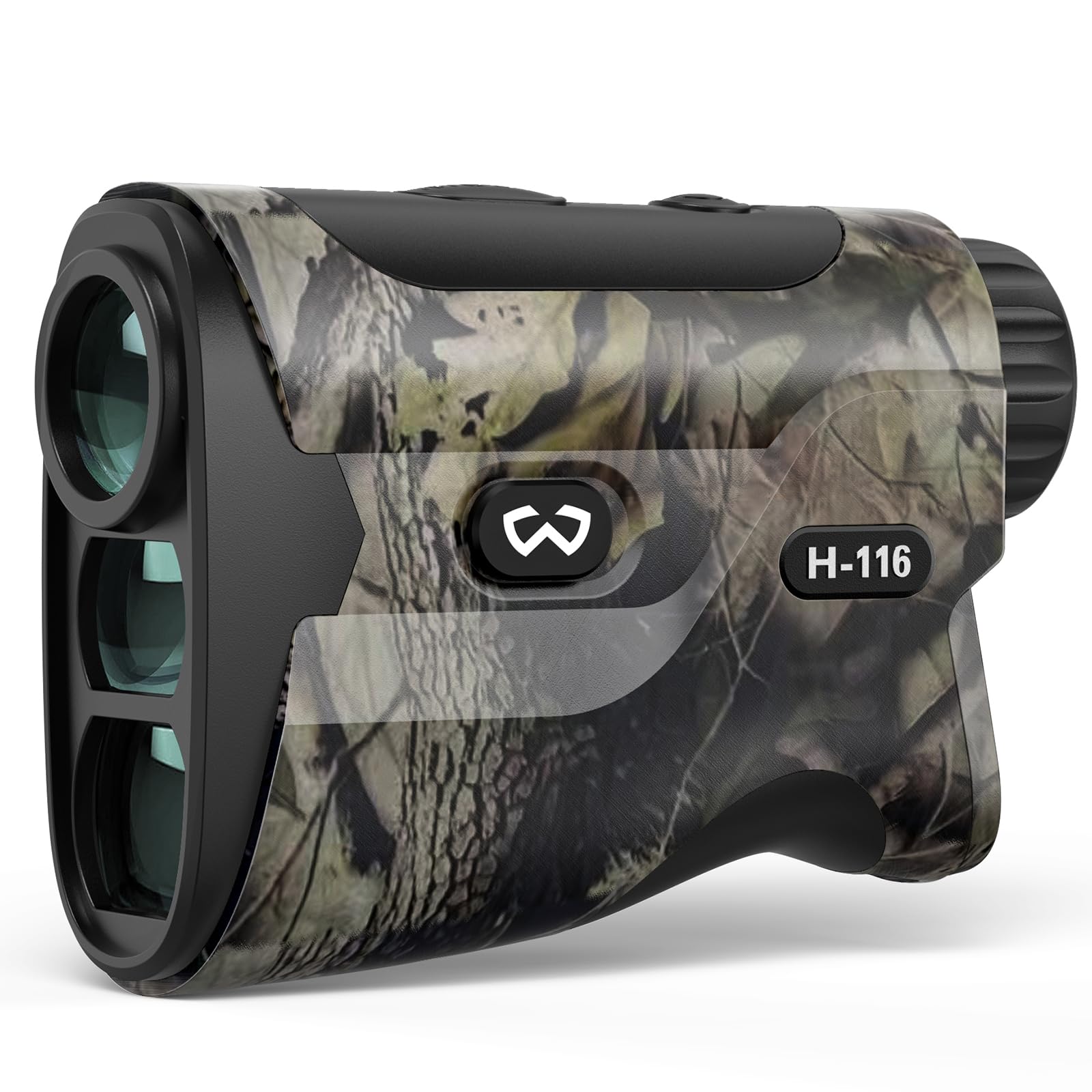 WOSPORTSHunting Rangefinder, 1200-Yard/1500-Yard Range Finder for Hunter with Distance/Angle/Speed/Scan Multi Functional, 6X Magnification