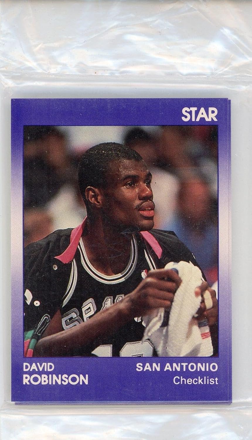 David Robinson 1990 Star Card Set (1-11) - Unsigned Basketball Cards