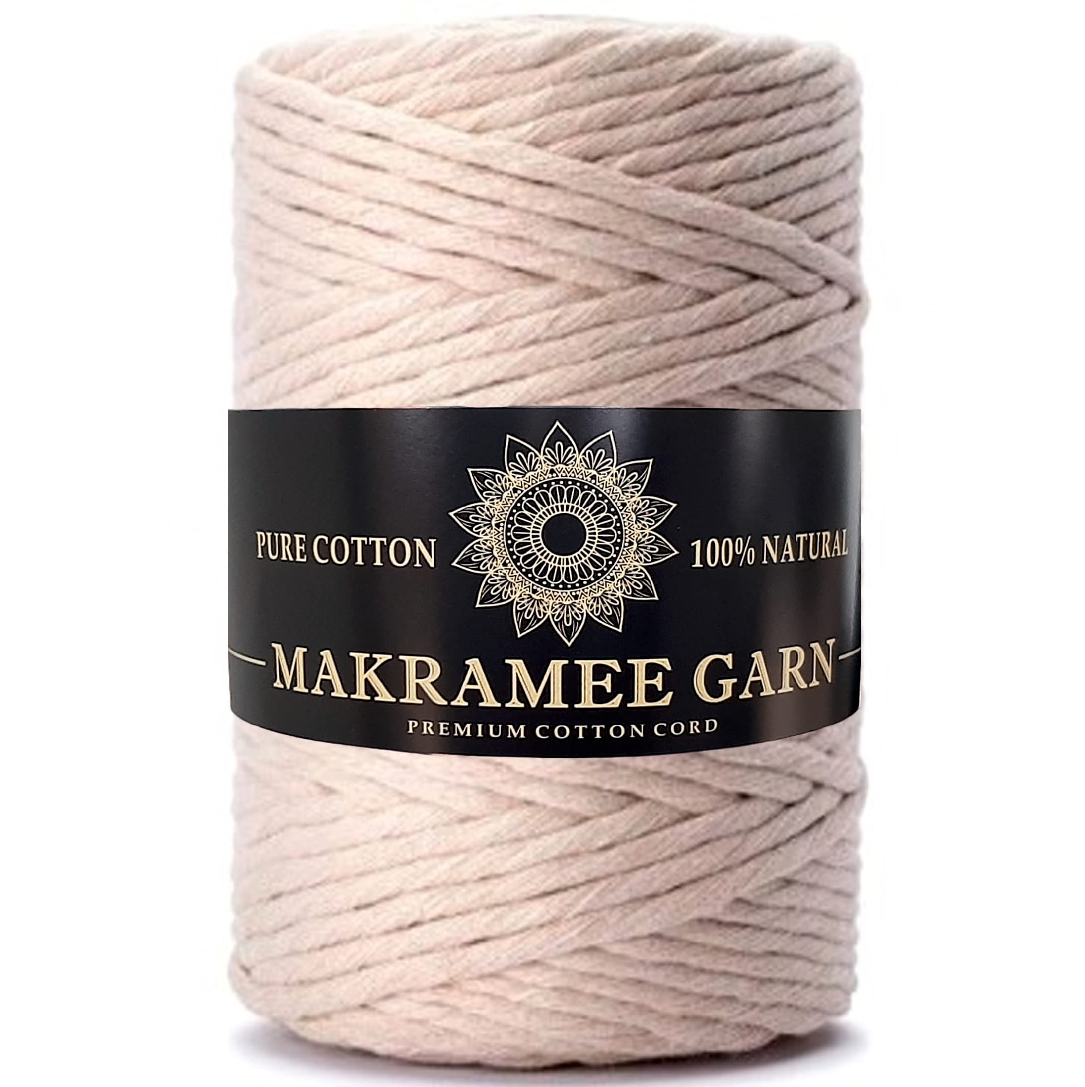 Cordon de coton macramé pour bracelet fil tresse loisirs creatifs bijoux faits main