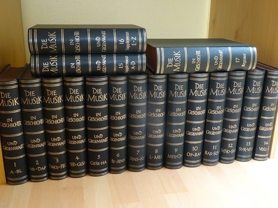 MGG音楽事典 全17冊 MGG Online – Die Musik in Geschichte und