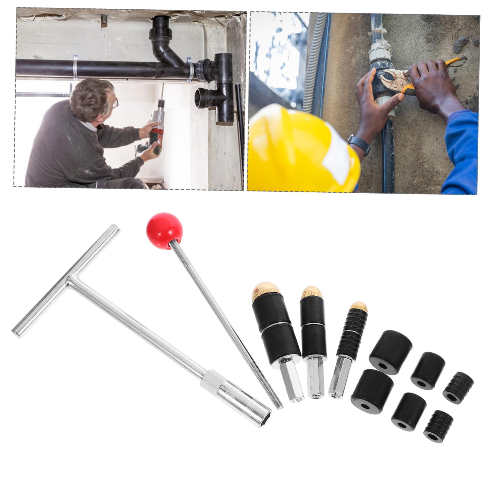 VILLFUL 1 Set Water Blocking Tool Tools Water Hose Hot Melt Water Stop Pin Water Pin Water Stopper Pin Water Stop Needles Stop Water Hot Melt Tube Rubber