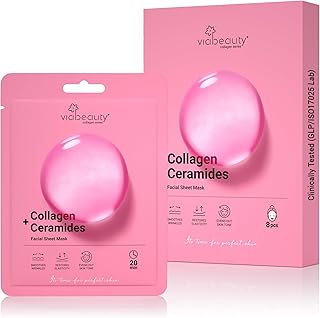 VIABEAUTY Paquete de 8 Mascarillas Faciales d...