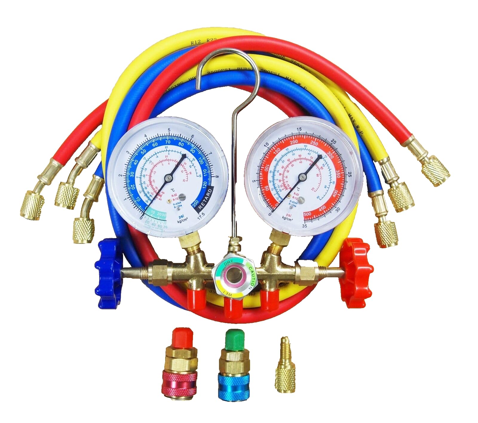 thumbnail image 2 of Buy Lichap AC R1234YF R134A Gauge Set, Autootive Anifold Gauge 2 of 11
