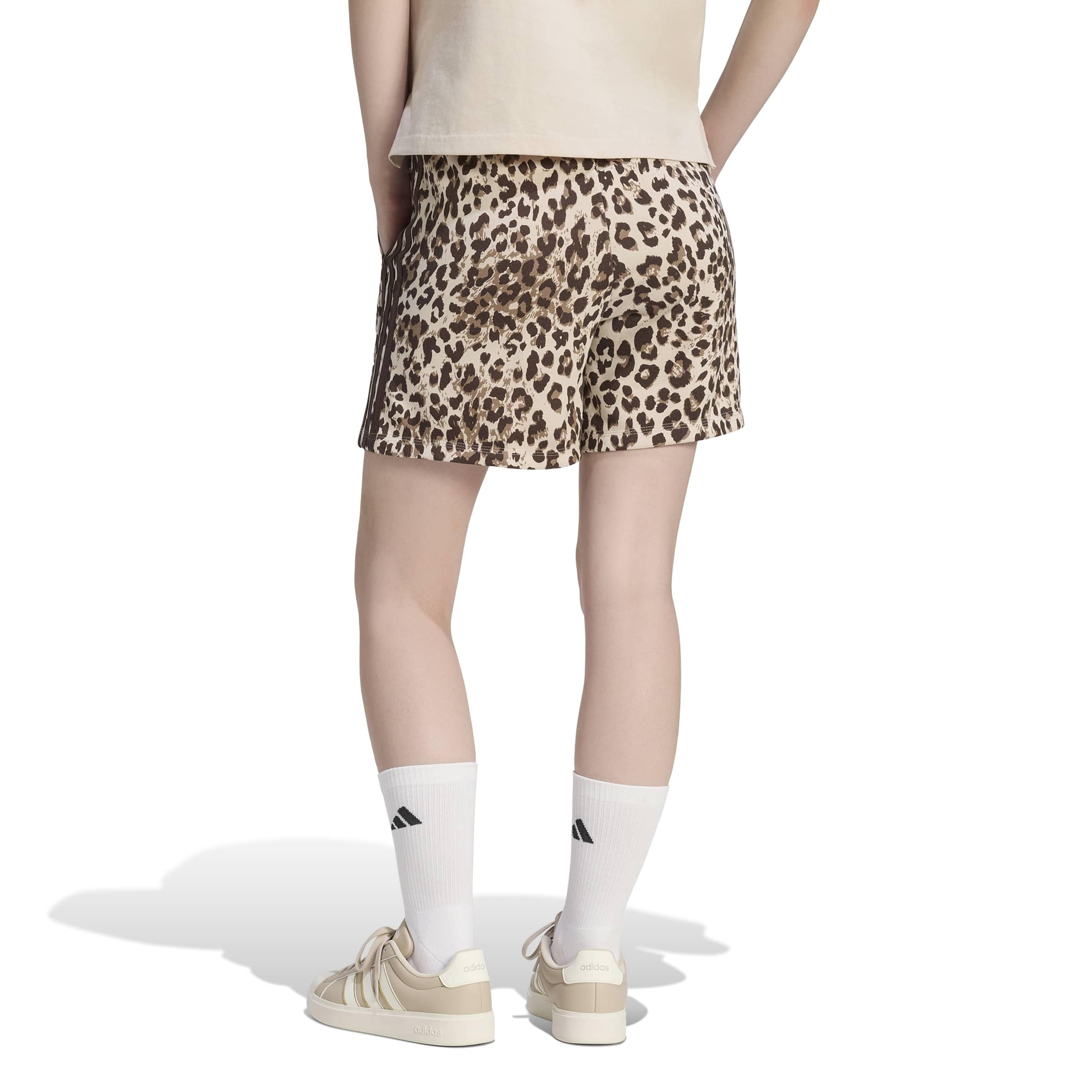 adidas Damen Shorts Seasonal Essentials Animal Print