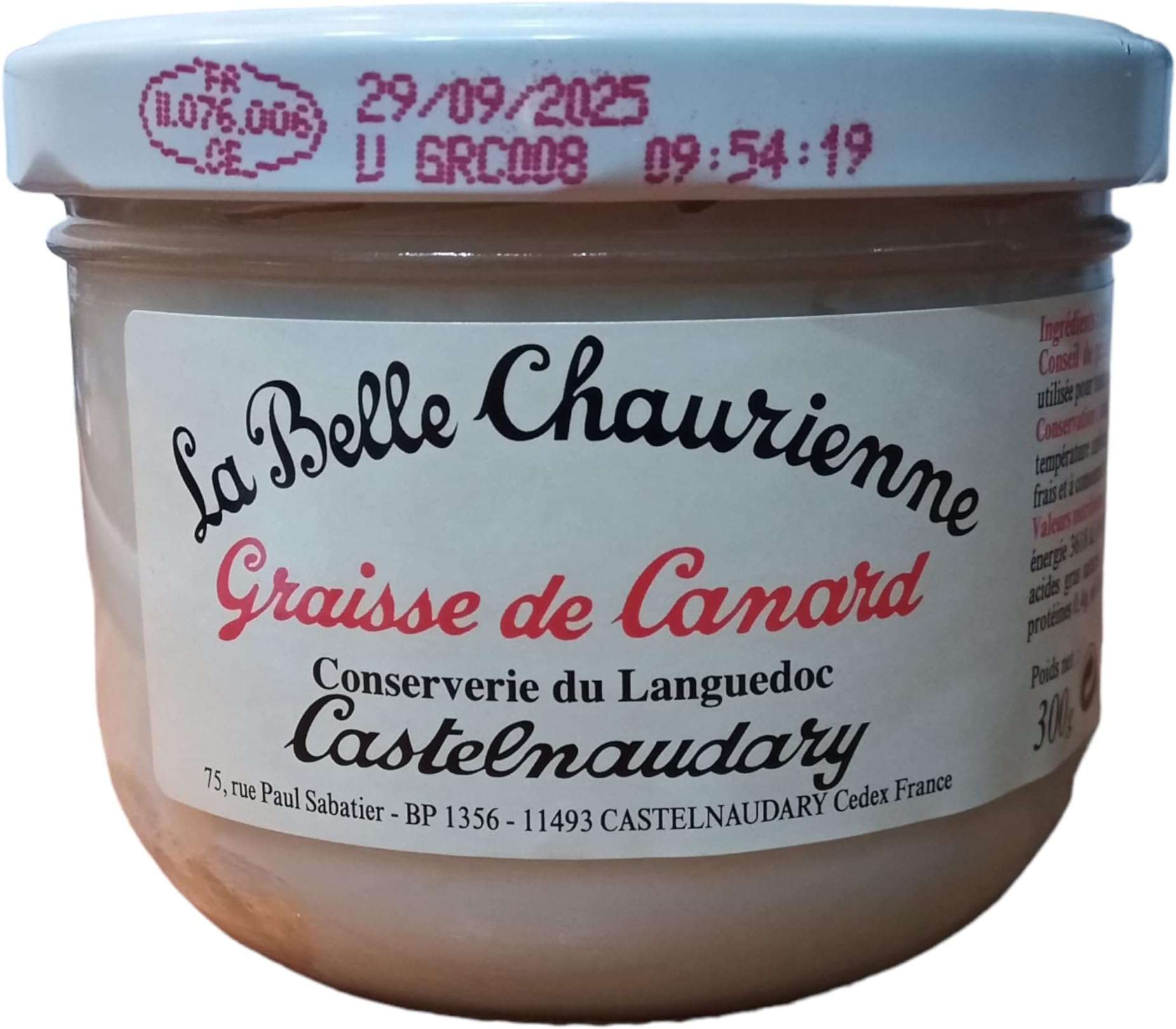 La Belle Chaurienne Duck Fat (300g)
