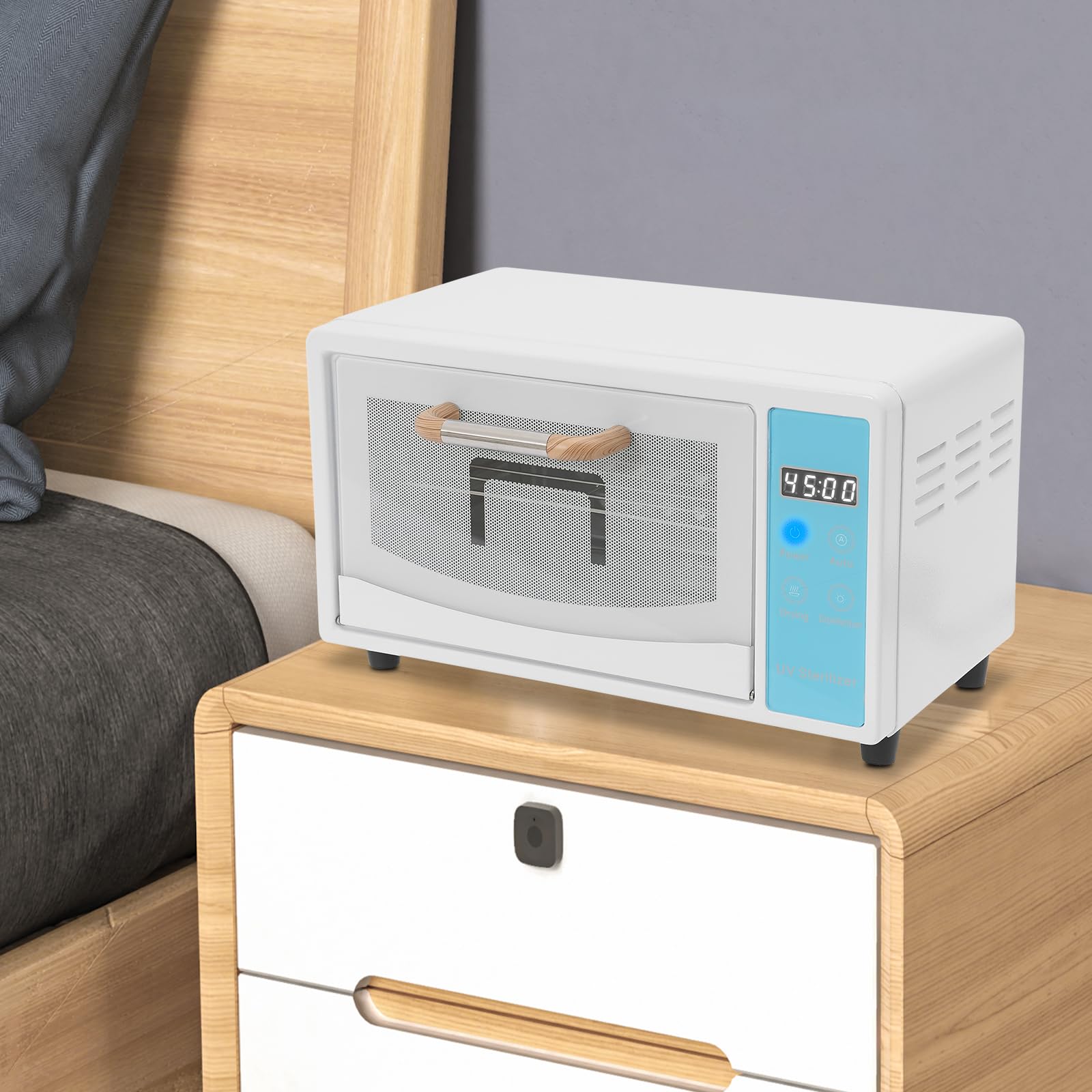 Sterylizator, sterylizator UV z regulacją timera, 160 W, sterylizator na sucho, duża pojemność, cyfrowy wyświetlacz, technologia suszenia gorącym powietrzem do salonu piękności