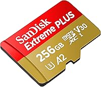 Vista 2 de Sandisk Tarjeta Microsd Extreme Plus de 256 gb con adaptador Sd