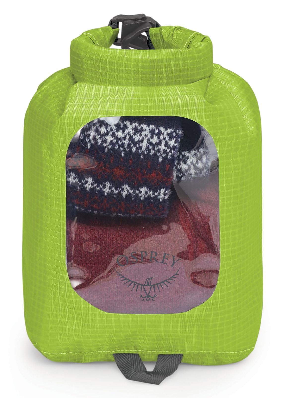 Osprey Dry Sack 3 z oknem Akcesoria unisex - Outdoor Limon Green O/S