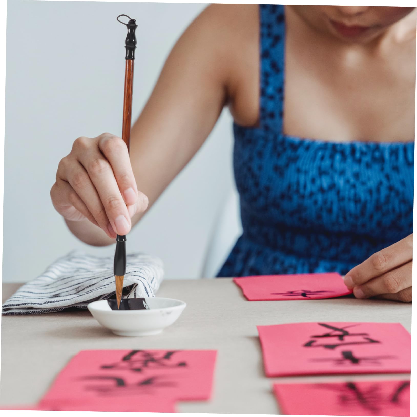 OFFSCH Calligraphy Brush Set 1 Set of Chinese Calligraphy Pens for Beginners Artists Traditional Ink Pens