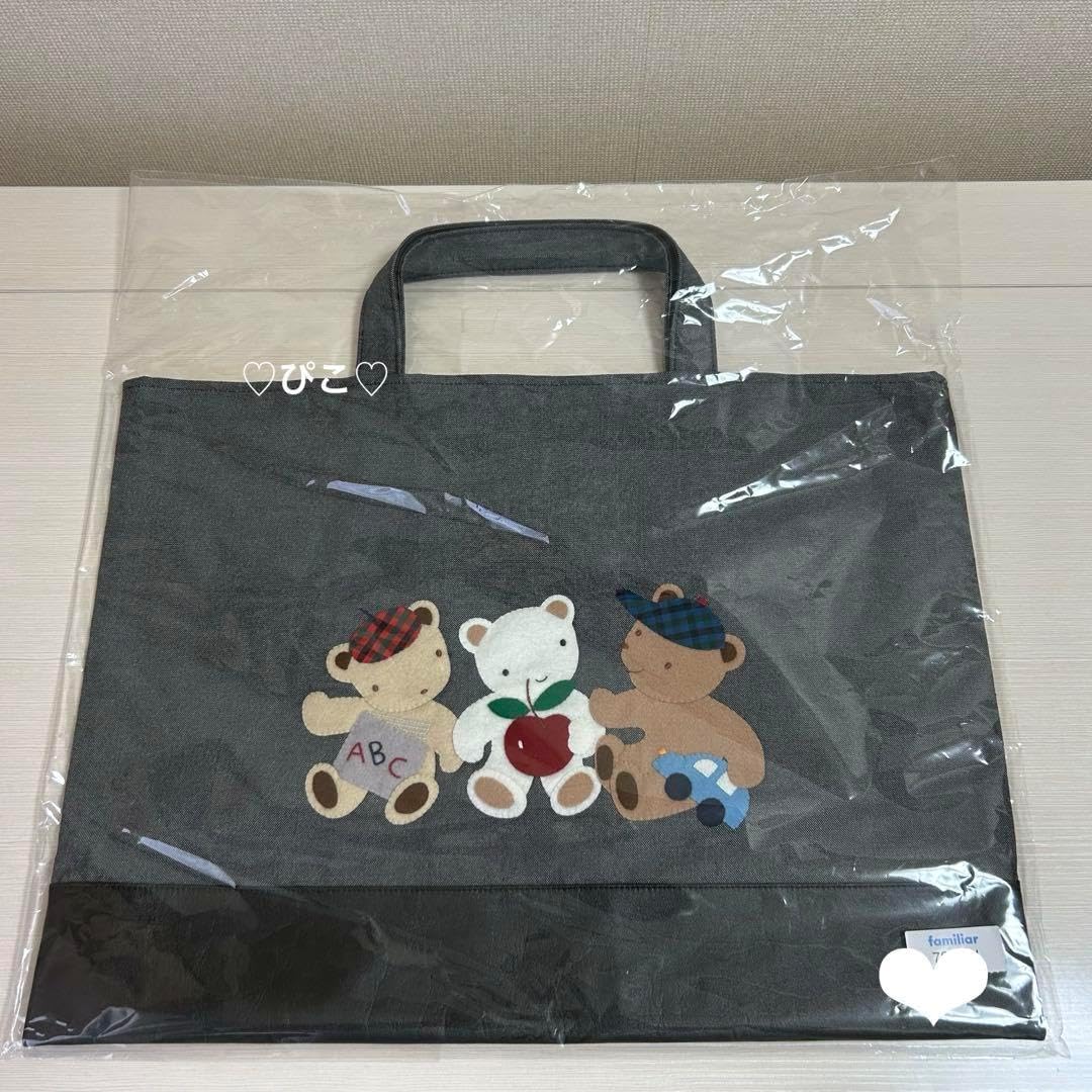 品）familiar ファミリア 限定 カスタムオーダー デニムバッグ デニム