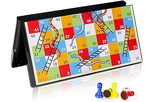 Magnetic Snakes and Ladders: The Classic Board Game With a Twist