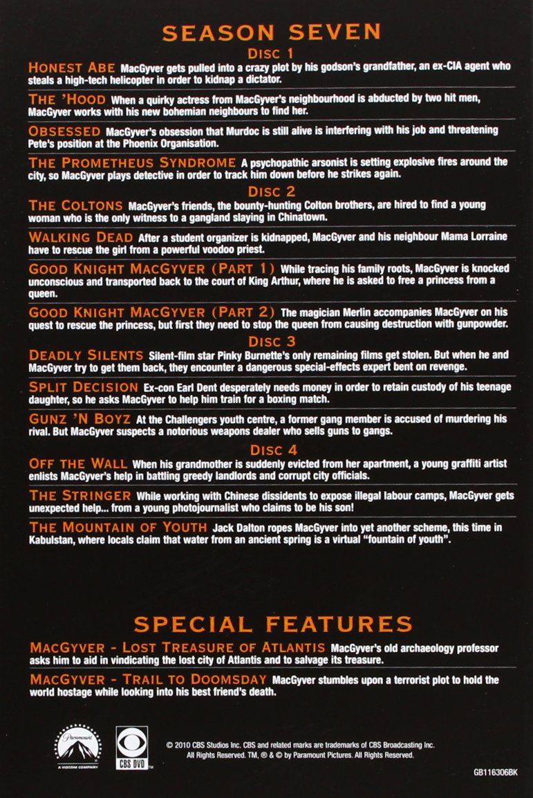 Macgyver - The Complete Series [Edizione: Regno Unito] [Edizione: Regno Unito]