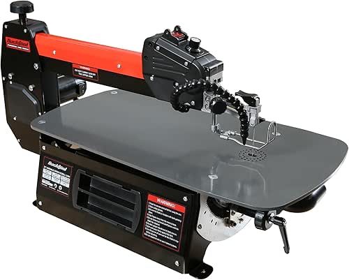 Bucktool 22 Inch Variable Speed Scrow Saw, 1.3A Scroll Saw