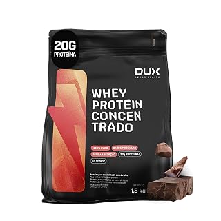 Dux Human Health Whey Concentrado Chocolate Refil 1,8kg