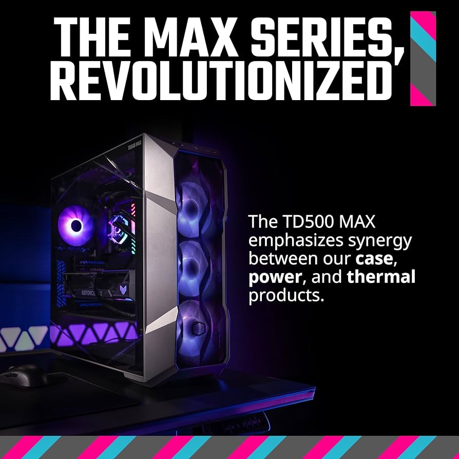 Amazon.com: Cooler Master TD500 MAX ATX Mid-Tower Case