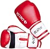 Delta Blow Dura-Strong Boxing Gloves, Red