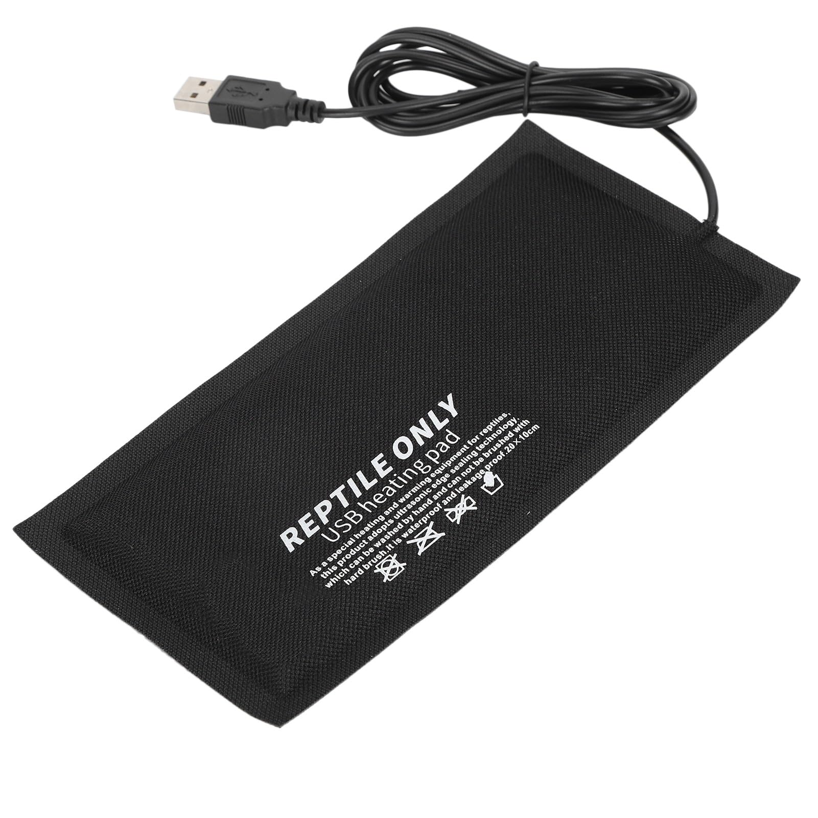 USB Reptile Heat Mat, Reptile Accessory Easy to Use USB Reptile Heat Mat USB Reptile Heat Mat Fiber Cloth for Lizard (M (50-115cm / 19.69-45.28in))