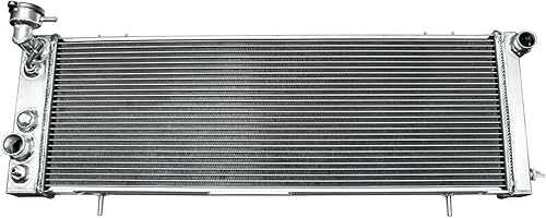 Radiador de aluminio CU1193 para 1991-2001 Jeep Cherokee Comanche Wagoneer XJ 2.5 L4 4.0 L6 Radiador de gas 3 radiadores de núcleo de fila