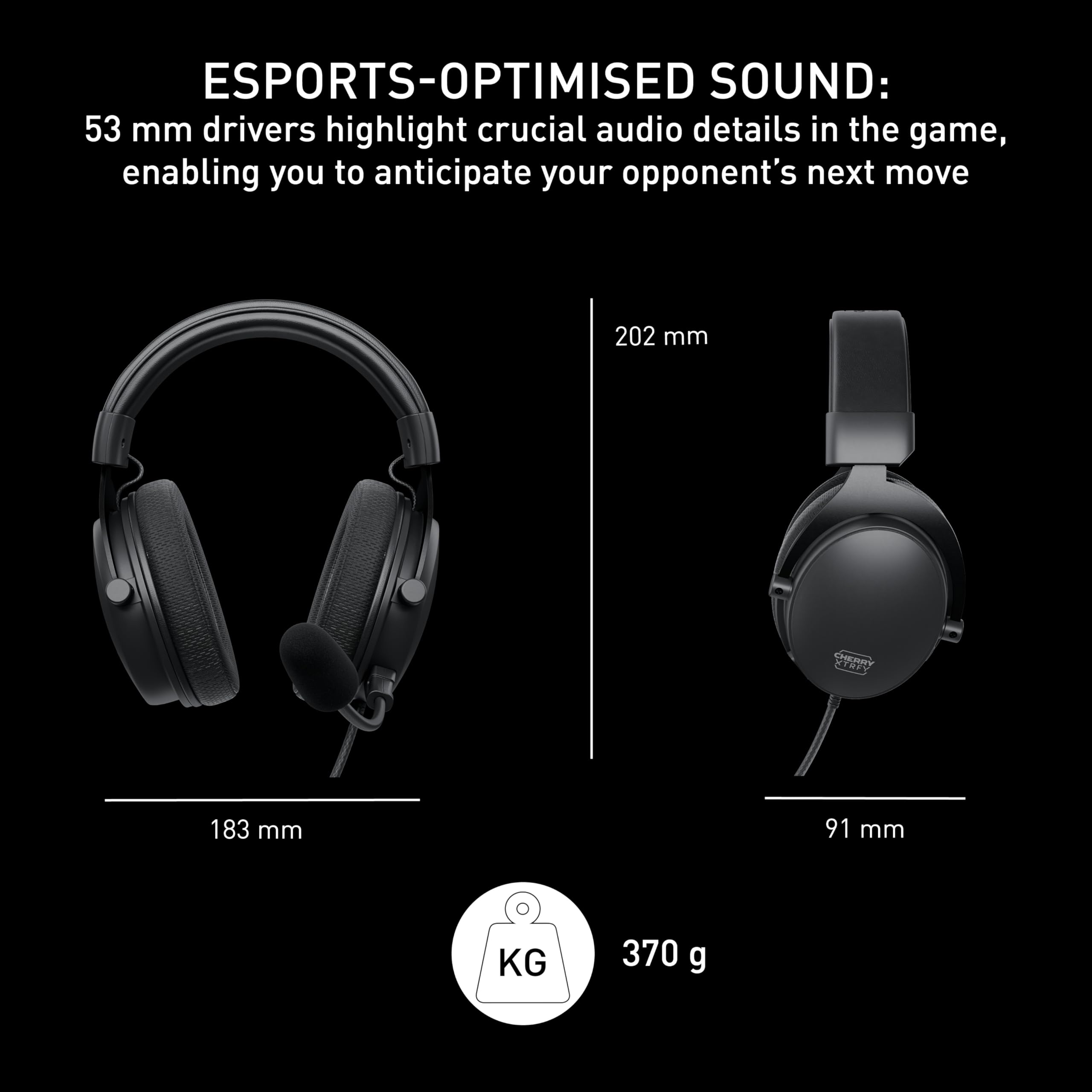 Amazon.com: Xtrfy H2, Professional Gaming Headset, Optimised for