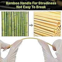 Vista 7 de 200 hisopos de algodón largos puntiagudos de 6 pulgadas para limpieza de pistola de precisión