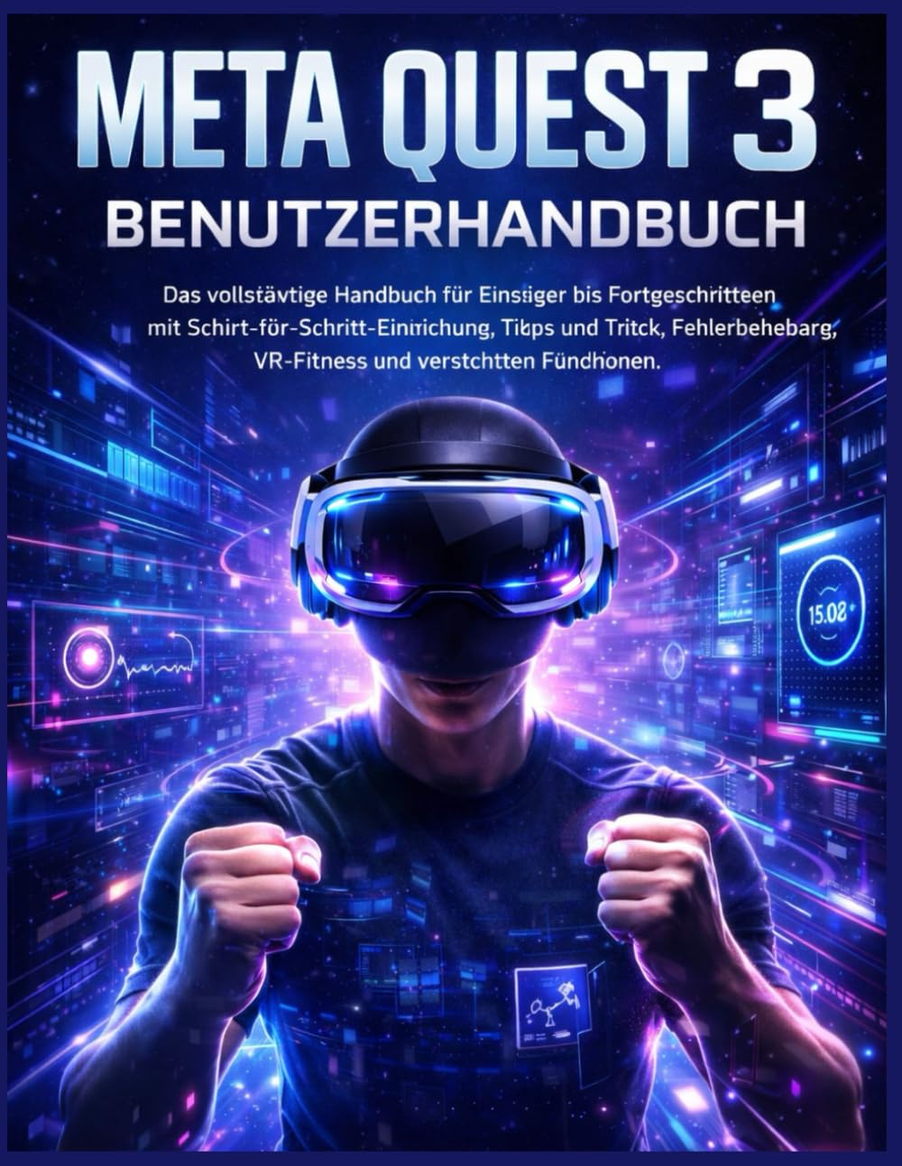Meta Quest 3 Benutzerhandbuch: Das vollständige Handbuch für Einsteiger bis Fortgeschrittene mit Schritt-für-Schritt-Einrichtung, Tipps und Tricks, ... VR-Fitness und versteckten Funktionen
