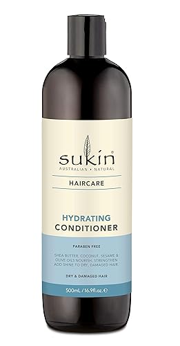 Sukin Acondicionador hidratante, cabello seco y dañado, 16.9 fl oz