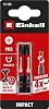 Orijinal Einhell Darbeli Bit Seti, 2 Parça, 50 mm, PH3 S2 Çelik, Torsiyon Bölgesi, Verimli Güç Aktarımı, Kırmızı Renk Halkası, E 6.3 Sap - 49131180