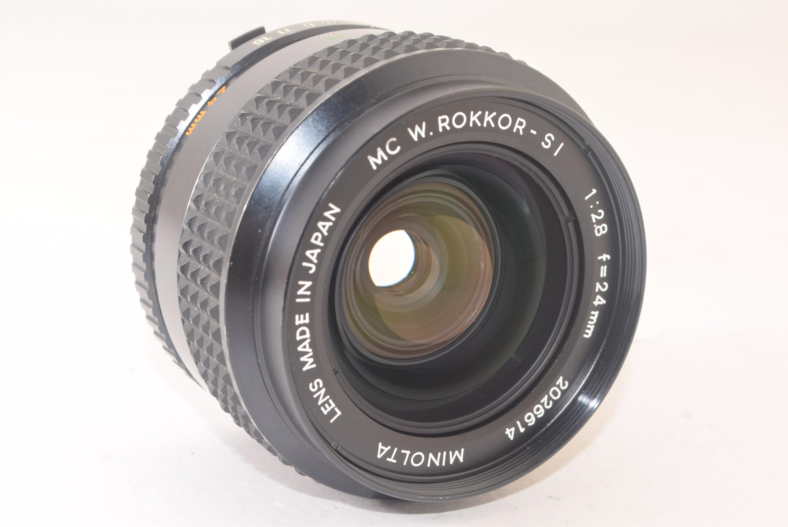 【超極上品】MINOLTA MC W.ROKKOR-SI 24mm 2.8 Amazon.co.jp: MINOLTA ミノルタ MC W.ROKKOR-SI 24mm F2.8