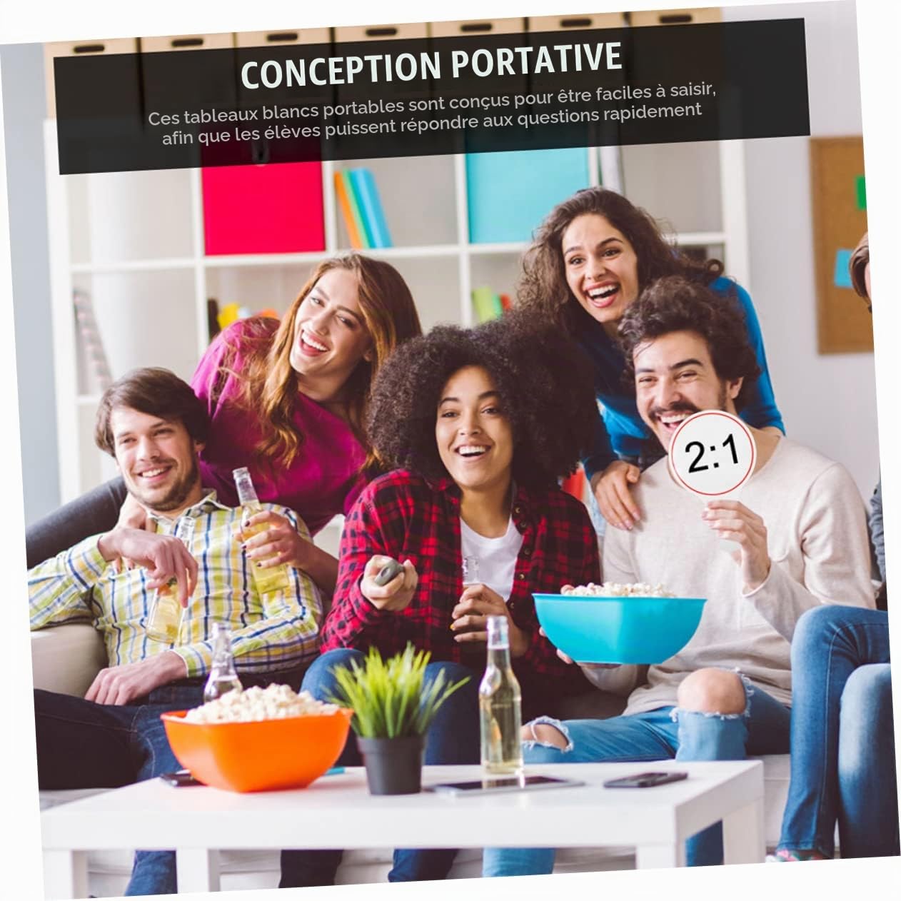 SEWACC Tableau De Score EffaçAble À Sec 5 PièCes Panneau Blanc Pour Vote ÉValuation Et ÉVéNements Taille 30X20Cm Pratique Et RéUtilisable