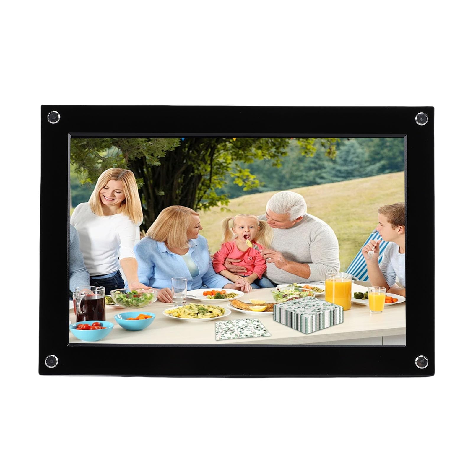 Cadre Photo numérique 10,1 Pouces écran Tactile HD Acrylique