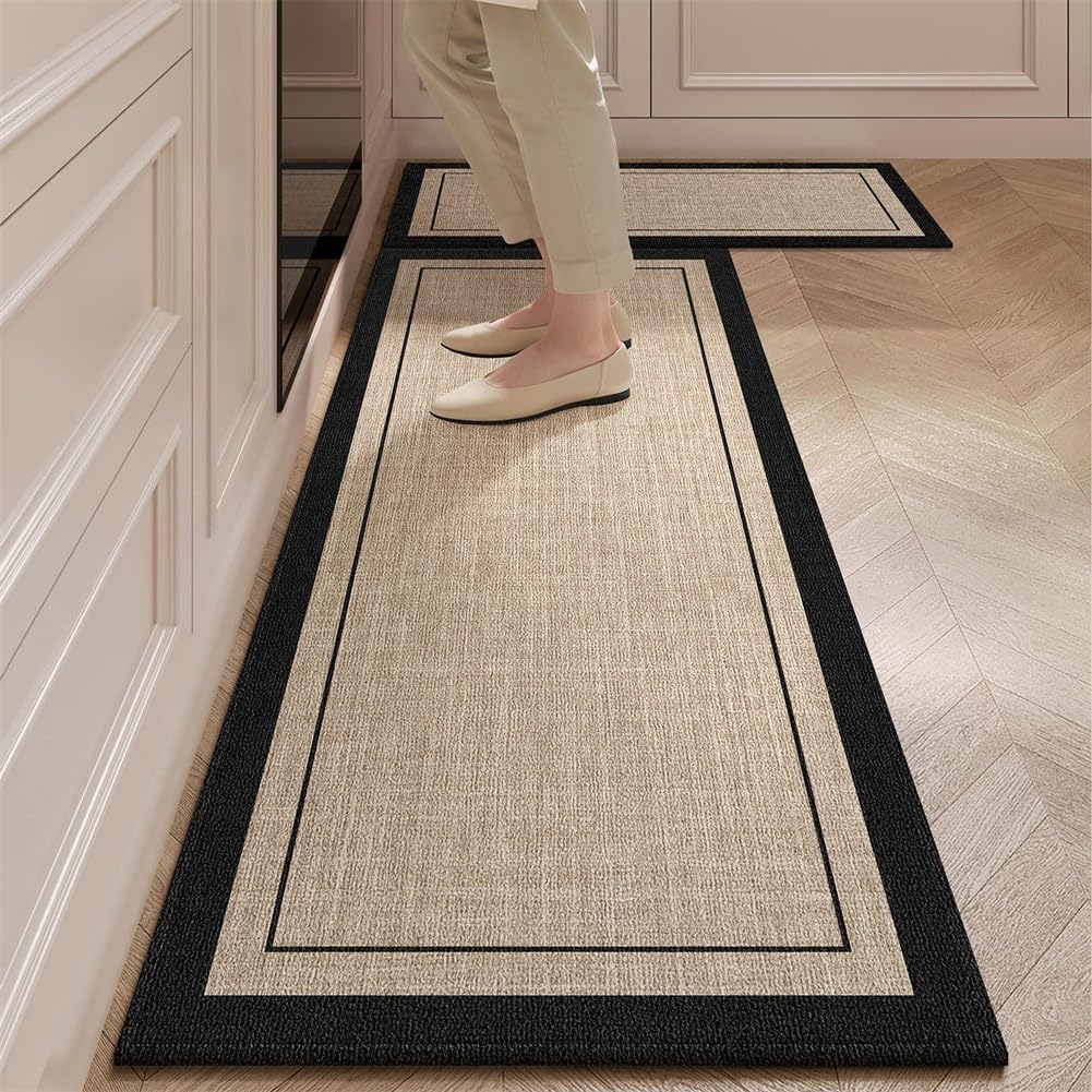 Tapis de sol antidérapant et rembourré pour couloir et cuisine