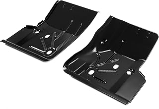 KUAFU Front Floor Pans Compatible with 1997-2006 Jeep TJ Wrangler 2-Door Black Driver Side & Passenger Side LH & RH