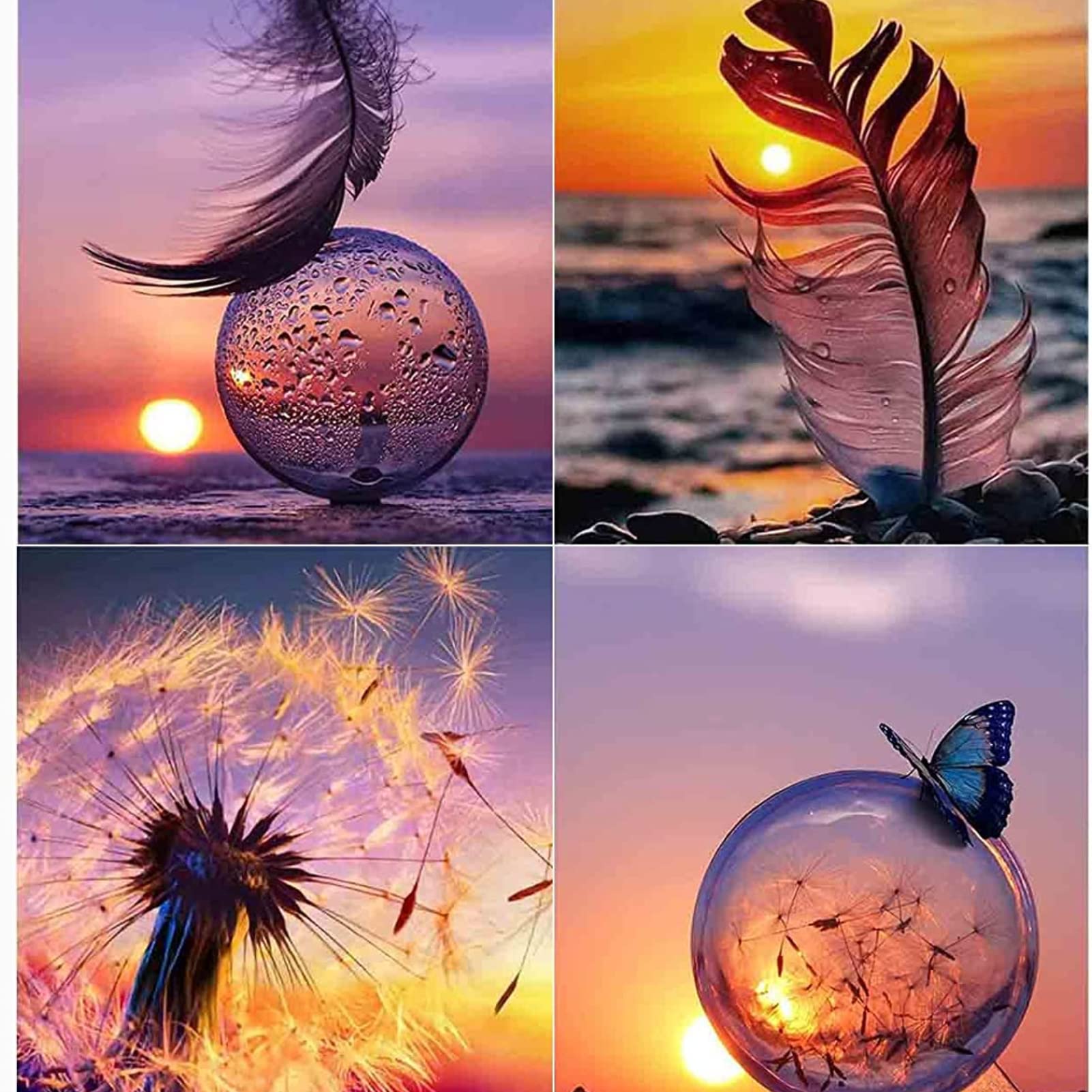 Diamond Painting Kit – DIY 5D Diamantbild, 30x40 Cm, Für Entspannung & Wanddekoration